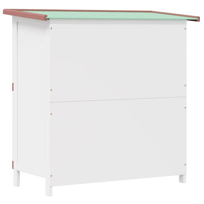Rabbit Hutch | Brown and White