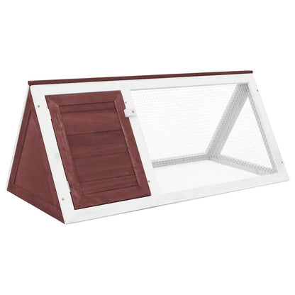 Animal Rabbit Cage Brown Wood