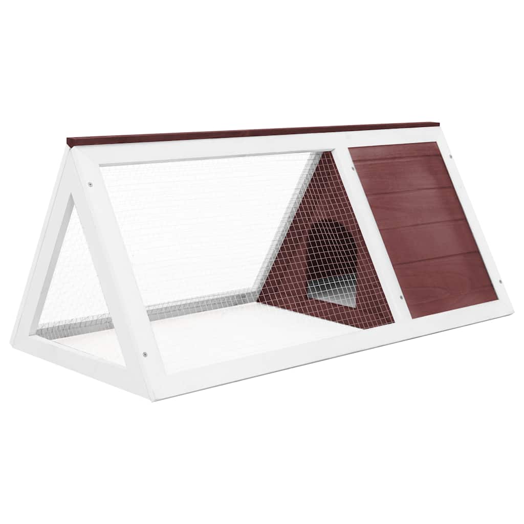 Animal Rabbit Cage Brown Wood
