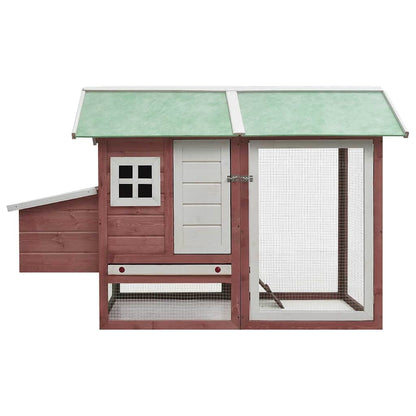 Rabbit Hutch Mocha and Green