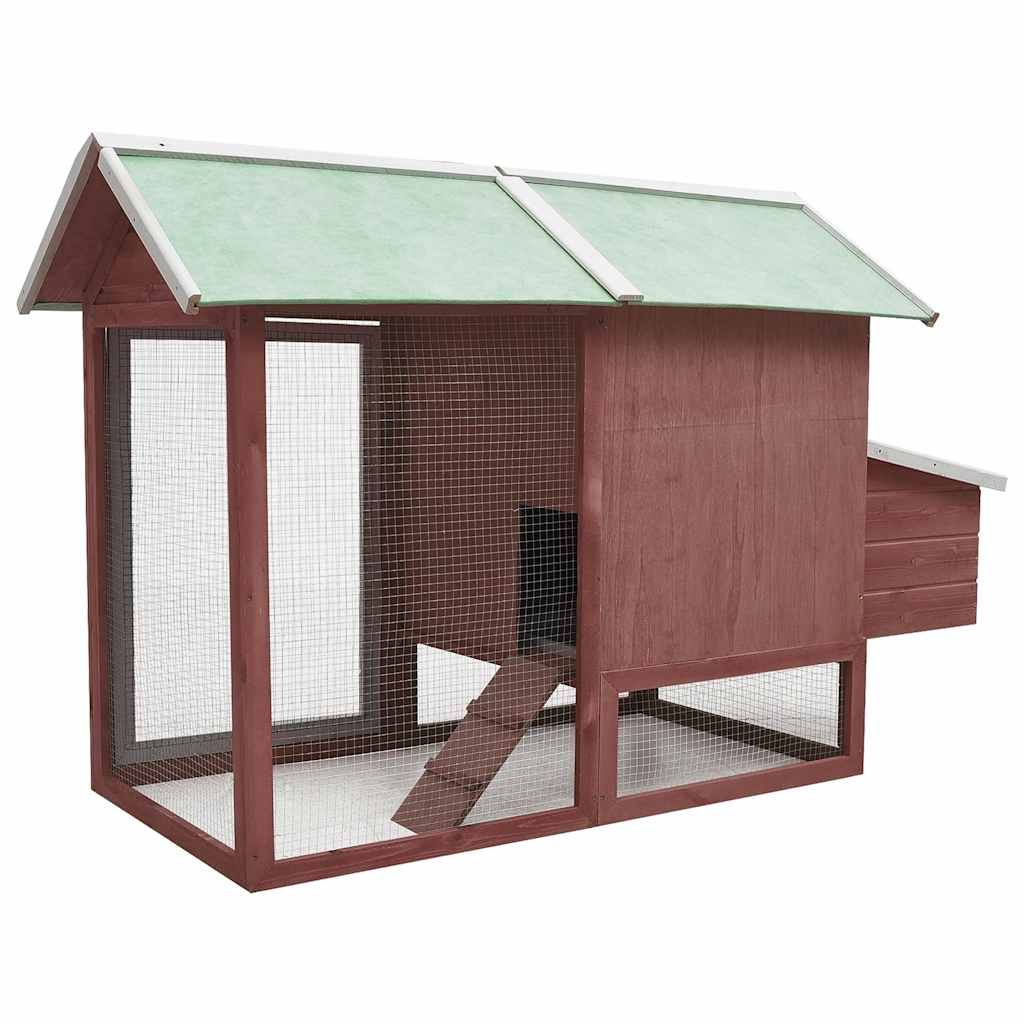 Rabbit Hutch Mocha and Green