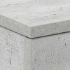 Bedside Cabinet Concrete Grey 38x35x56 cm Engineered Wood