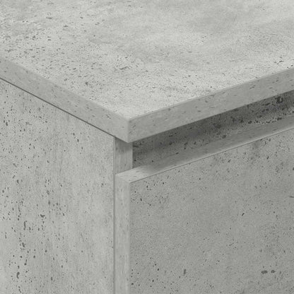 Sideboard Concrete Grey 60x35x98.5 cm Engineered Wood