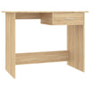 Desk Sonoma Oak 39.4"x19.7"x29.9" Engineered Wood