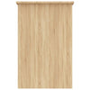 Desk Sonoma Oak 39.4"x19.7"x29.9" Engineered Wood