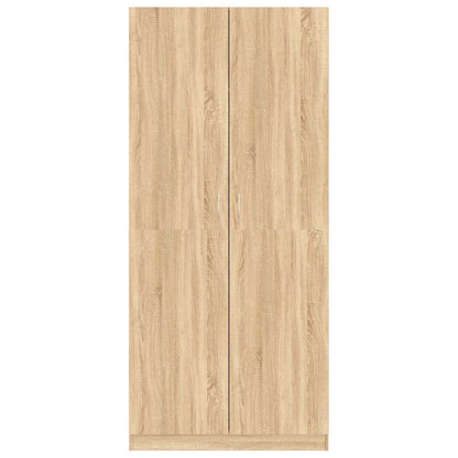 Wardrobe Sonoma Oak 90x52x200 cm Engineered Wood