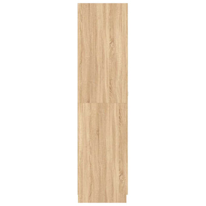 Wardrobe Sonoma Oak 90x52x200 cm Engineered Wood