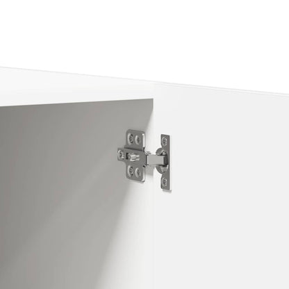 Wardrobe White 80x52x180 cm Engineered Wood
