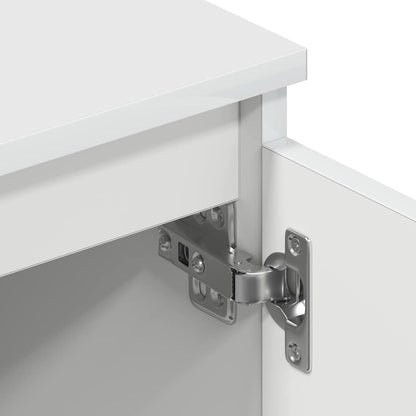TV Cabinet | White | Engineered Wood | TV Cabinet | Rectangular