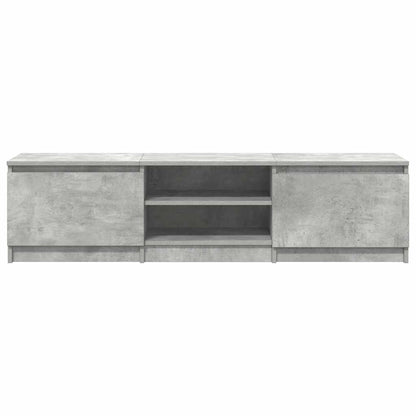 TV Cabinet | Concrete Grey | Engineered Wood | 140 x 40 cm | TV Cabinet