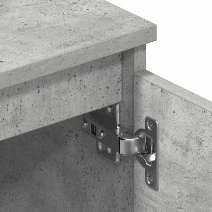 TV Cabinet | Concrete Grey | Engineered Wood | 140 x 40 cm | TV Cabinet