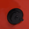 Dog Swimming Pool Red PVC 47.2 x 11.8 in Collapsible