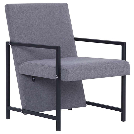 Armchair | Light Grey | Polyester | Medium | Durable | Armchair | Cubic
