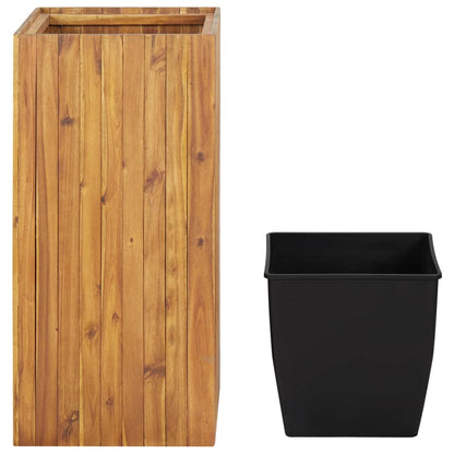 Garden Raised Bed 43.5x43.5x90 cm Solid Acacia Wood
