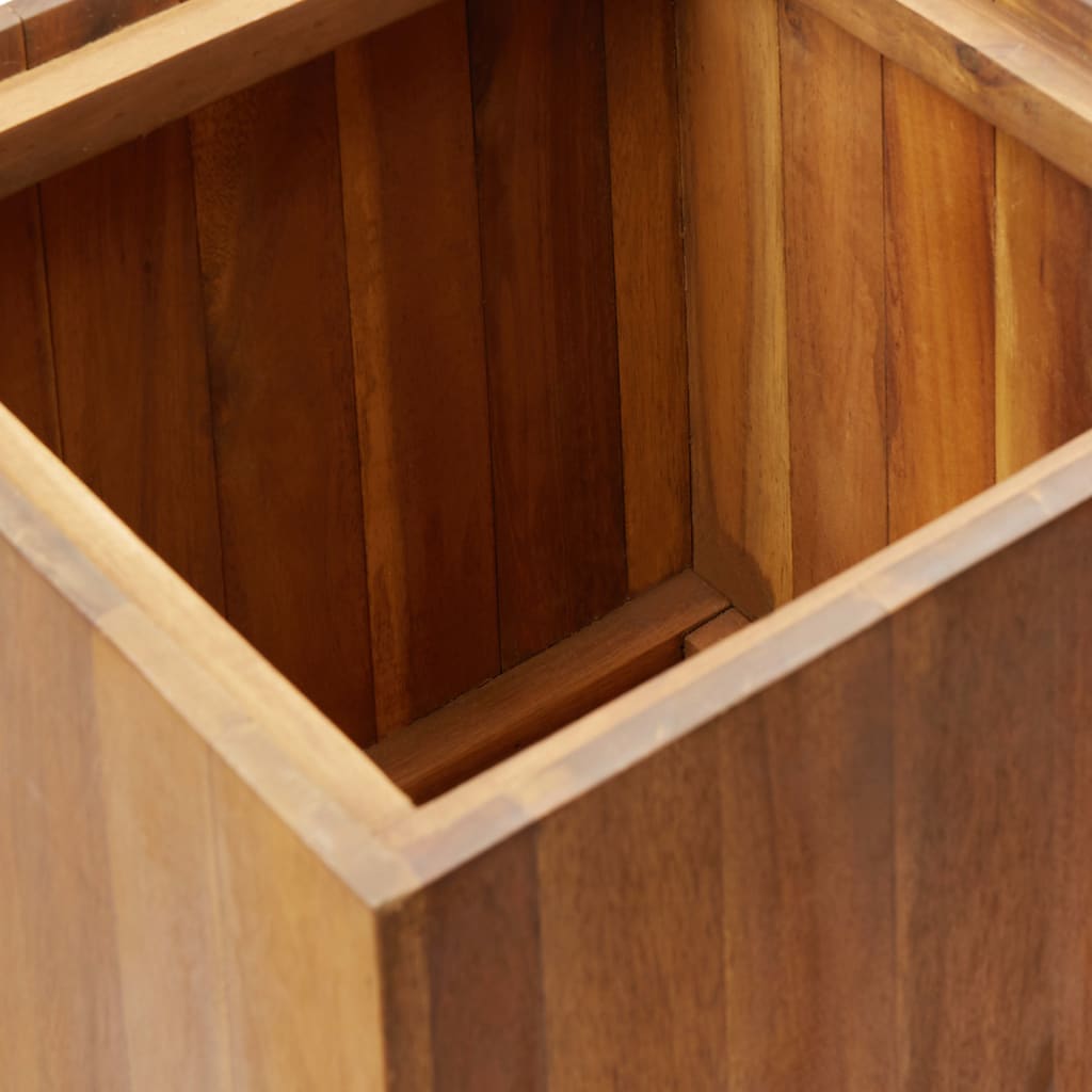 Garden Raised Bed 43.5x43.5x90 cm Solid Acacia Wood