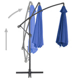 Cantilever Garden Parasol with Aluminium Pole 300 cm Blue