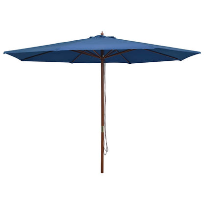 Garden Parasol | Blue | Fabric (100% polyester) | Large