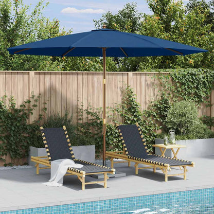 Garden Parasol | Blue | Fabric (100% polyester) | Large