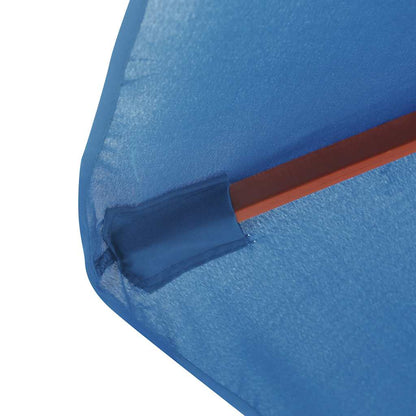 Garden Parasol | Blue | Fabric (100% polyester) | Large
