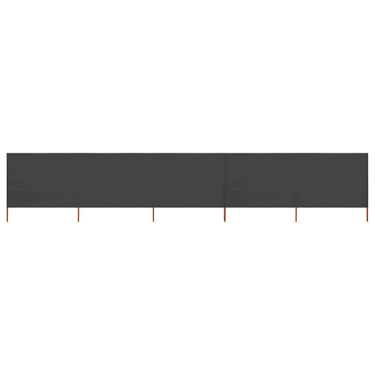 Wind Screen | Anthracite | Non-woven fabric, wood | 600x120 cm | Foldable