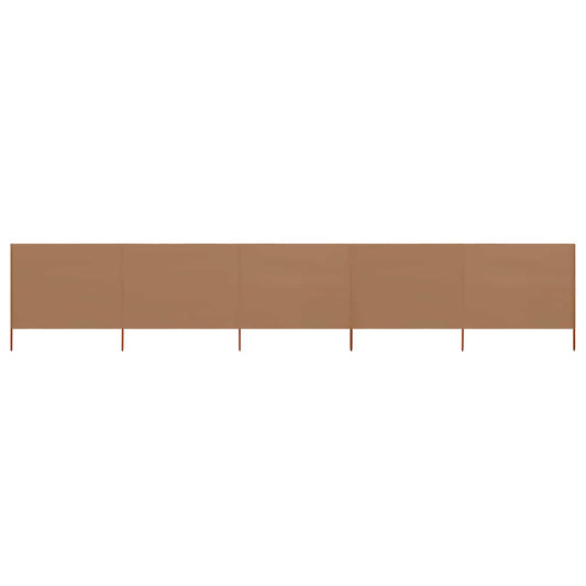 Wind Screen | Taupe | Non-woven fabric, wood | 600x120cm | Collapsible