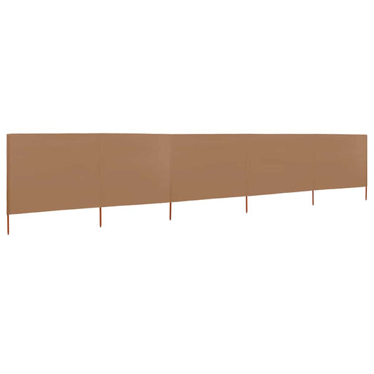 Wind Screen | Taupe | Non-woven fabric, wood | 600x120cm | Collapsible