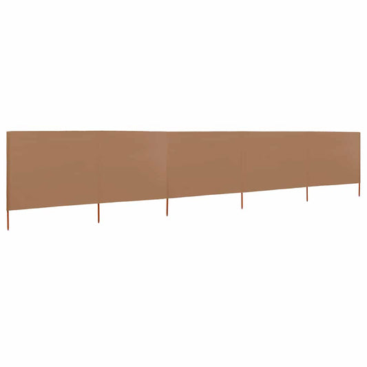 Wind Screen | Taupe | Non-woven fabric, Wood | Large | Foldable