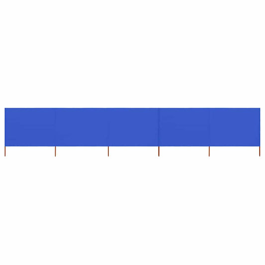 Wind Screen | Azure Blue | Non-woven fabric, wood | 600x160 cm | Foldable