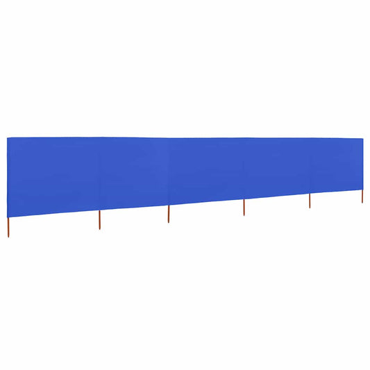 Wind Screen | Azure Blue | Non-woven fabric, wood | 600x160 cm | Foldable