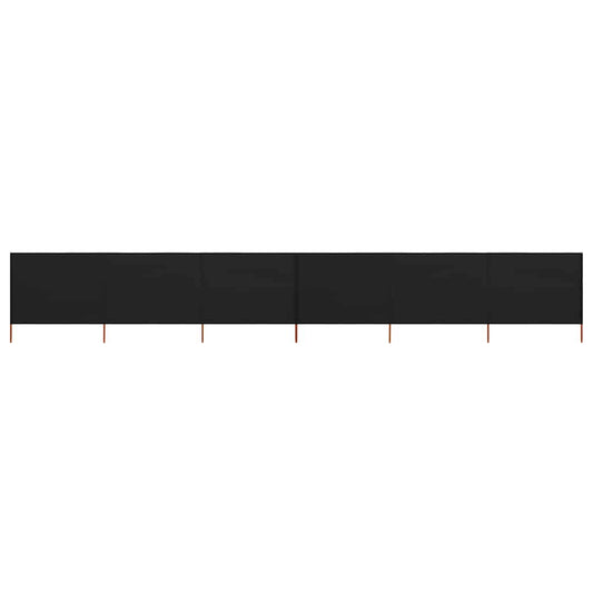 Wind Screen | Black | Non-woven fabric, wood | Large | Foldable