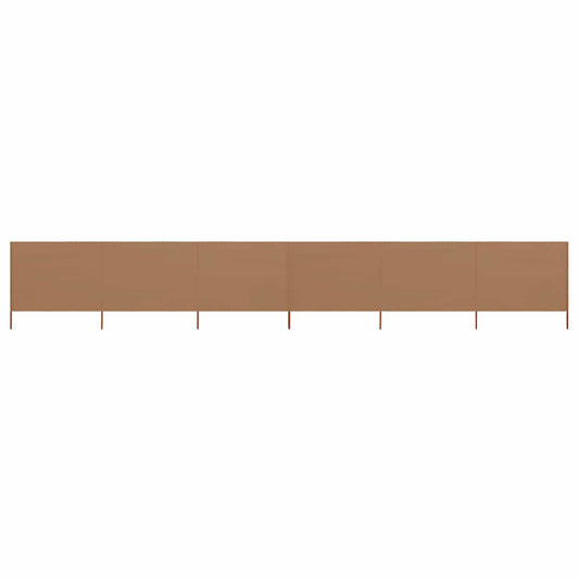 Wind Screen | Taupe | Non-woven fabric, Wood | Large |  Foldable