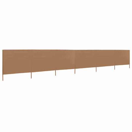 Wind Screen | Taupe | Non-woven fabric, Wood | Large |  Foldable
