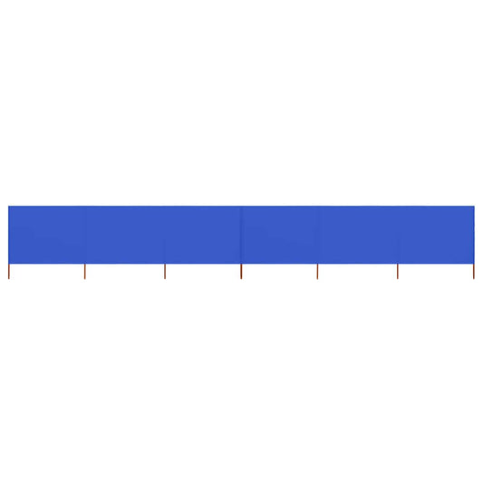 Wind Screen | Azure Blue | Non-woven fabric and wood | 800 x 120 cm