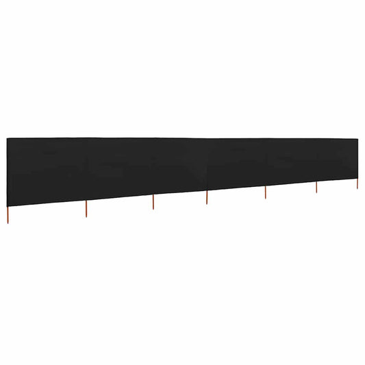 Wind Screen | Black | Non-woven fabric, wood | 800x160 cm | Foldable
