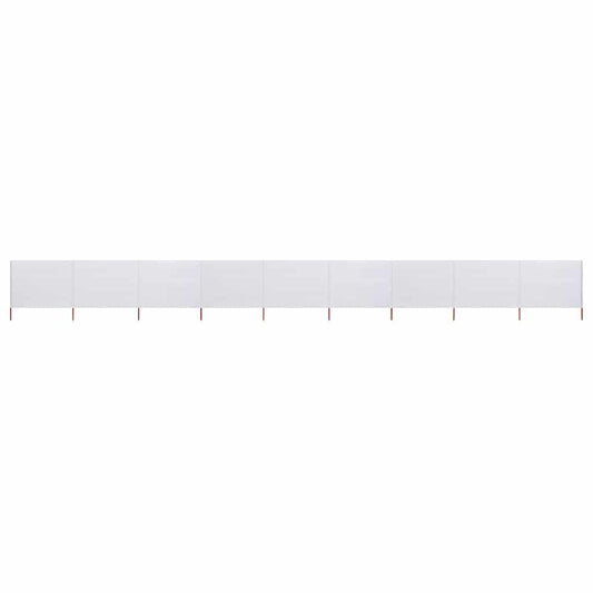 Wind Screen | Sand White | Non-woven fabric, wood | Large | Collapsible