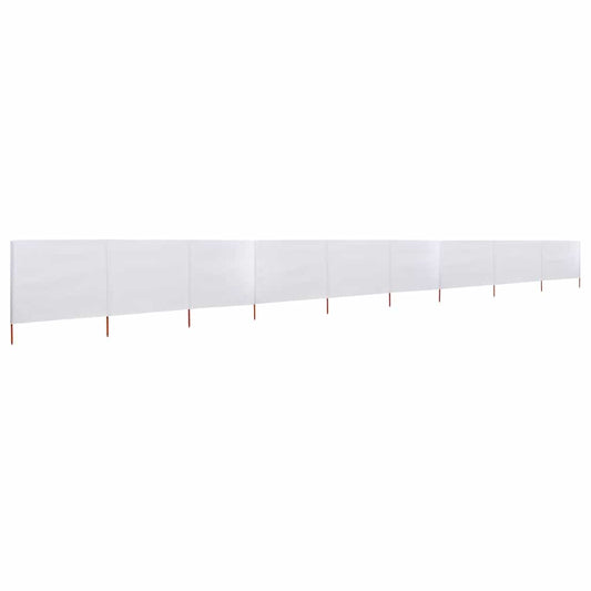 Wind Screen | Sand White | Non-woven fabric, wood | Large | Collapsible
