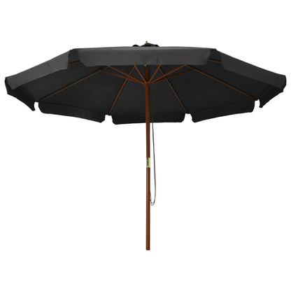 Garden Parasol | Anthracite | Polyester | Large | Foldable
