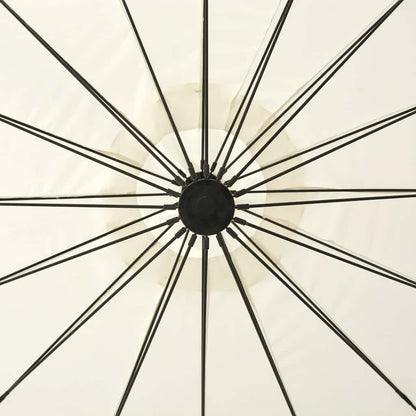 Parasol | Sand white | Aluminium, Polyester | 3 m diameter