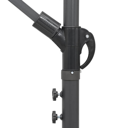 Garden Parasol | Black | Aluminium, Polyester | Extra Large
