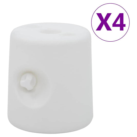 Canopy Weight | Set of 4 | White | PE (polyethylene) plastic | Standard