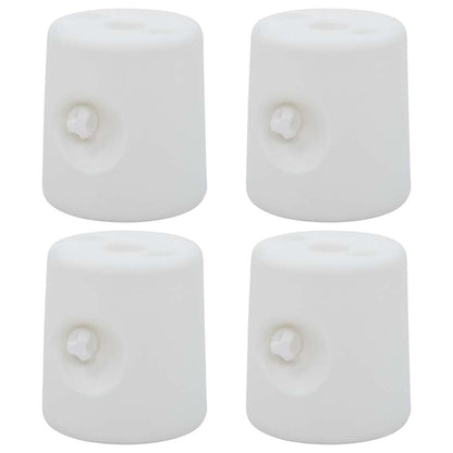 Gazebo Weights 4 pcs PE White