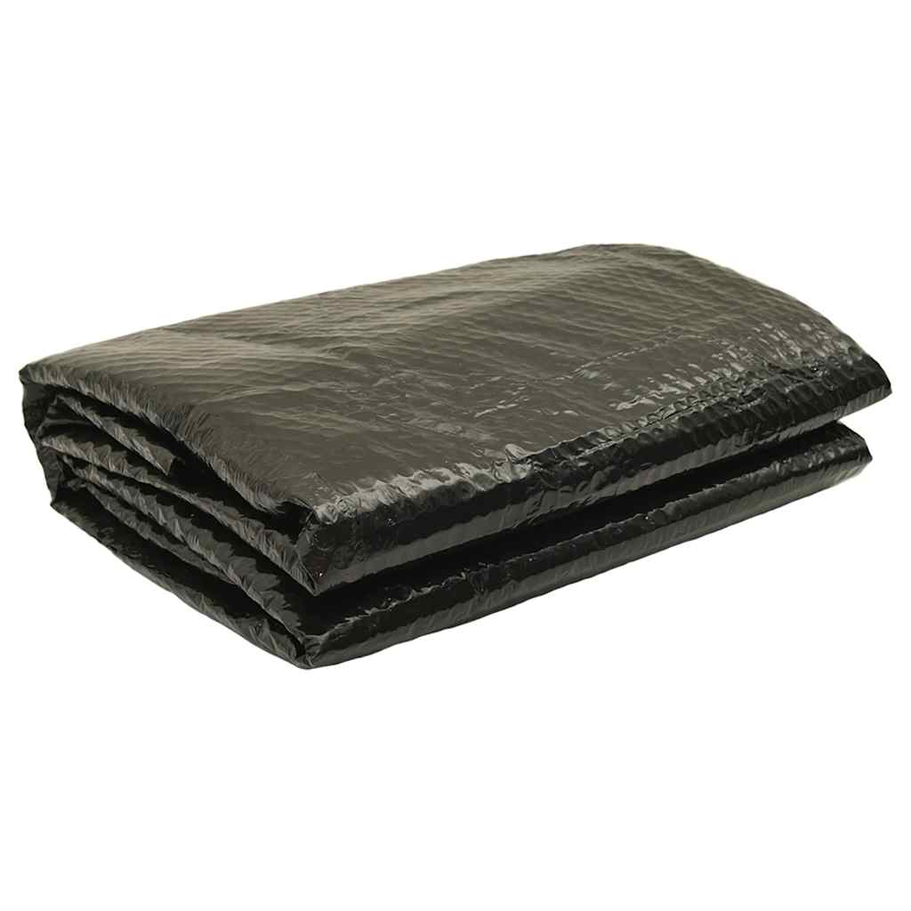 92156 vidaXL Pool Cover Black 381 cm PE
