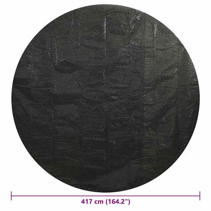 92157 vidaXL Pool Cover Black 417 cm PE