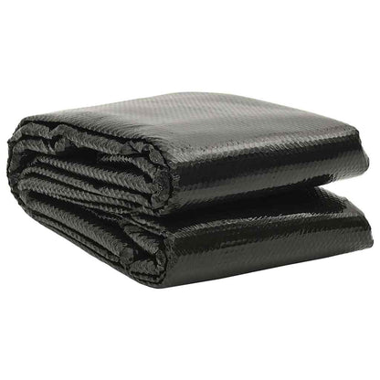 Pool Cover Black 450x220 cm PE