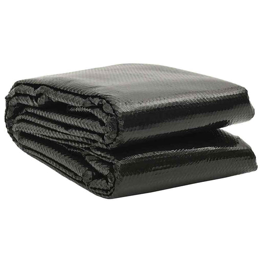 Pool Cover | Black | Polyethylene | Large |  Adjustable Armrests