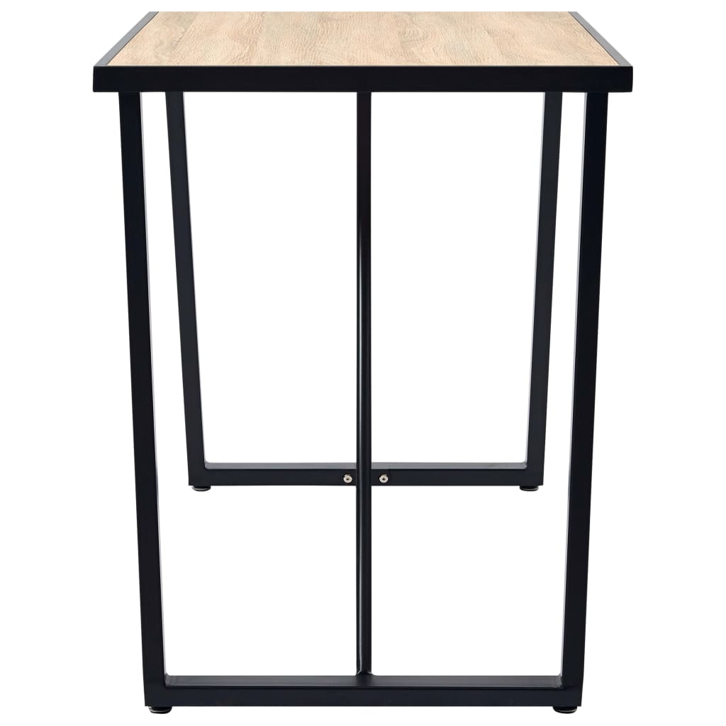 Dining Table Oak 120x60x75 cm MDF