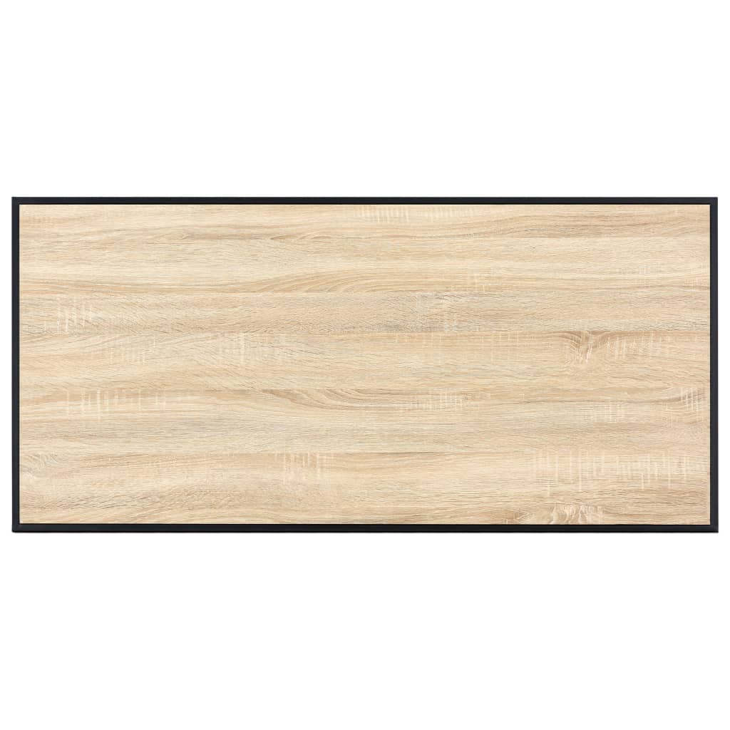 Dining Table Oak 120x60x75 cm MDF