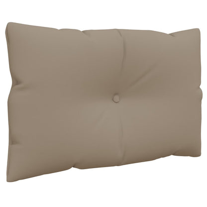 Pallet Cushions 3 pcs Taupe Fabric