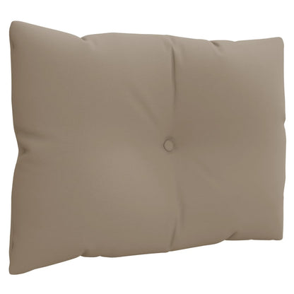 Pallet Cushions 3 pcs Taupe Fabric