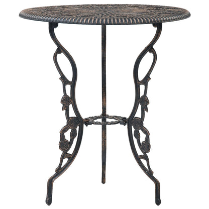 3 Piece Bistro Set Cast Aluminium